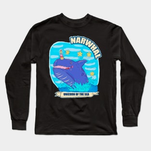 sea unicorn Long Sleeve T-Shirt